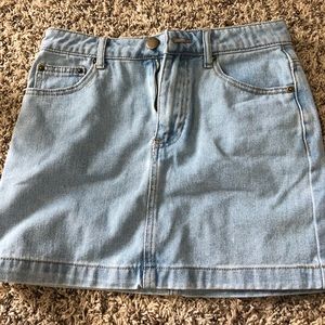 Jean skirt